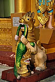 Yangon Myanmar. Shwedagon Pagoda (the Golden Stupa).  